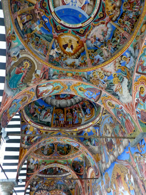 天井に描かれた宗教画